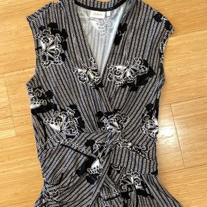 Anthropologie Deletta Drapey Crossover Tank Medium